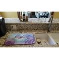thumbnail image 2 of Elephant Bathing Watercolor Dish Drying Mat, 2 of 7