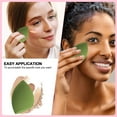 thumbnail image 6 of 5 Pcs Oblique Cut Makeup Sponge Set, Foundation Blending Beauty Sponge,Multi-colored Makeup Sponges, 6 of 6