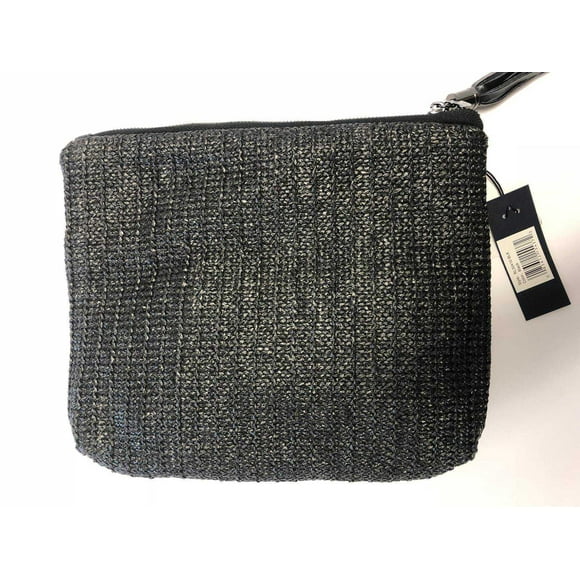 La Ragale Raffia Tassel Bag (Black)