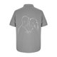 thumbnail image 5 of Mens Manga Corta Botón Abajo Camisas, Cuello de Vuelta Impresa Blusa, Top de Verano de la Moda Casual, 5 of 9