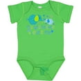 thumbnail image 3 of Inktastic My Godmother Loves Me Cute Elephants Boys or Girls Baby Bodysuit, 3 of 5