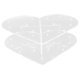 thumbnail image 3 of Heart Shaped Acrylic Clear Cake Pops Stand For Birthday Party Presentations 1Set, 3 of 4