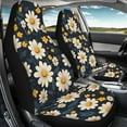 thumbnail image 3 of Yuyamidu Daisy Car Front Seat Covers Waterproof Universal Front Seat Cover Removable Automotive Accessories Easy Installation Suitable for Cars, SUV and Trucks, 3 of 7