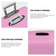 thumbnail image 3 of Balery Pink Funda de equipaje, fundas para maletas, elástica, lavable, protector de maletas, compatible con maletas de 18 a 32 pulgadas-Small, 3 of 7