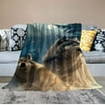 thumbnail image 2 of ARISTURING 3D Wolf Print Throws Blanket Comfort Warmth&nbsp;Soft&nbsp;Cozy&nbsp;Blanket Blanket Couch Blanket Reversible Bed Throw TV Blanket Comfort Caring Gift, 2 of 6
