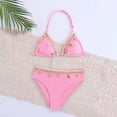 thumbnail image 2 of Shadoumai Girls Swimsuit Size 8 Rash Guard Girls' Bikini Sets Adjustable Straps Tankini for Girls 3 Pieces Rash Guard Girls Bathing Suit&nbsp;size 12, 2 of 9