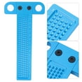 thumbnail image 4 of Woodworking Scriber Ruler T Type Aluminum Alloy Hole Gauge Carpenter Marking Tool (Style B), 4 of 10
