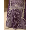 thumbnail image 4 of Custom Made Indian Bollywood Anarkali Kurta Set Beautiful Designer Kurti Pant Dupatta Set, 4 of 5