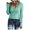Mint Green, variant on Scyoekwg Womens Tops Casual Long Sleeve Round Neck Button Slim T Shirts Trend Comfy Soft Basic Tops Blouses (Pink,S)