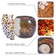 thumbnail image 3 of Candelabro de Vidrio con Mosaico/Portavelas/Florero/Portalápices, Romántico Candelabro de Vidrio Roto Hecho A Mano, 3 of 5