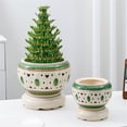 thumbnail image 4 of Chinese Style Creative Hollow Tray Hydroponic Flower Pot High-temperature Ceramic Plant Pot, No Holes, 4 of 5