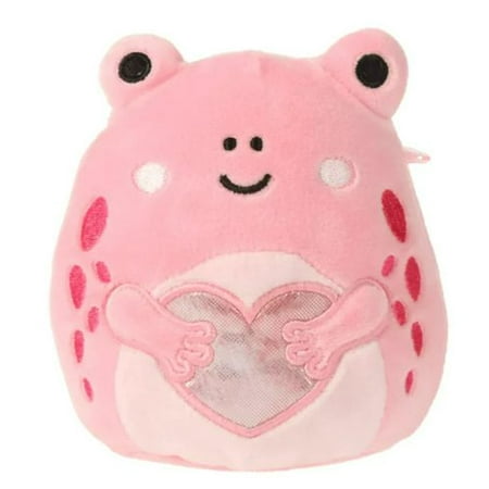 Squishmallows Lonina the Frog 4.5 Valentine's Day