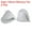 Gray White, variant on 2pack Thickened Mini Oven Gloves Heat Resistant Silicone Oven Mitts Finger Pot Holder Gray White