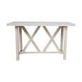 thumbnail image 4 of International Concepts Bar Height Natural Unfinished Wood Table, 4 of 11