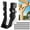 Black-50Pcs 2x6, variant on Black 25Pcs 2x6 Joist Hanger Hardware Brackets For Rafters Floor Decks Ceilings