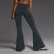 thumbnail image 3 of MKLEKYY Leggins deportivos mujer push up Pantalones de yoga de cintura alta y pierna ancha Palazzo para mujer Pantalones acampanados, 3 of 4