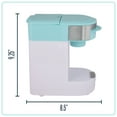thumbnail image 6 of Nostalgia MyMini Single Serve Coffee Maker for Coffee Pods with Reusable Filter Basket, Aqua, 6 of 8