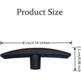 thumbnail image 2 of 4 Pcs RV Waste Valves Handles, RV Sewer Drain Valve Plastic Handle Replacement Camco Compatible, for 1 1/2" and 3" Water Tank Gate Valves & Sewer Dump Valves, 2 of 7