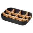 thumbnail image 2 of Walbest Bamboo Soap Dish Portable Bamboo Fiber Shower Soap Holder Draining Box Kitchen Bathroom Supplies Rustic Bar Soap Holder for Bathroom Sink Shower Kitchen Natural Wooden Tray for Soap, 2 of 7