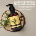 thumbnail image 3 of Champú Polygonum Multiflorum | Fórmula herbal de Ganoderma Negro | Recrecimiento y reparación del cabello | Control de caspa y grasa | Nutrición de ginseng | Restaurar el brillo | Botella de 300 ml, 3 of 7