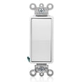 thumbnail image 1 of Interruptor Decora Leviton 05604 de 15 amperios y 4 vías, color blanco, 1 of 4
