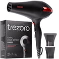 thumbnail image 1 of Secador de pelo iónico profesional para salón - Potente secador de 2200 W - Viaje ligero para cabello normal y rizado Incluye boquilla de peinado de volumen, 1 of 5