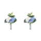 thumbnail image 2 of Ramillete de muñeca reutilizable Wosthever 5 unids/set Boutonniere inodoro Azul Artificial Azul, 2 of 6
