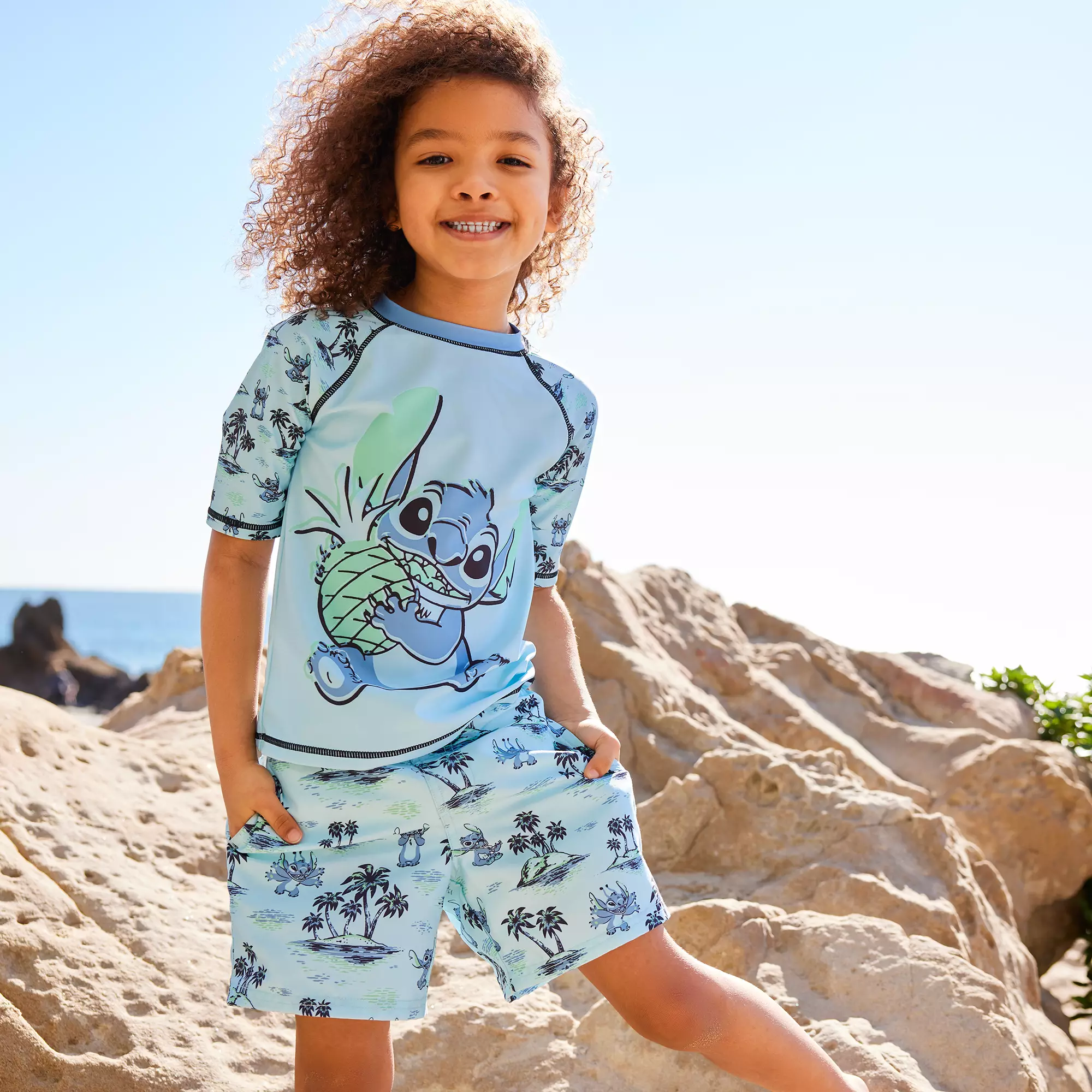 Stitch Swim Trunks for Kids Size 4
