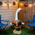thumbnail image 3 of Ouuluon Porch Goose Outfits Sports Theme Goose Clothing, 23 inch Basketball Football Style Goose Outfit Decor for Lawn Garden Porch Outdoor, 3 of 6