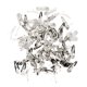 thumbnail image 1 of 100 Pieces Snap Hair Clips Metal Barrettes Slide for Baby Girls Women Accessories 50 mm, 1 of 5
