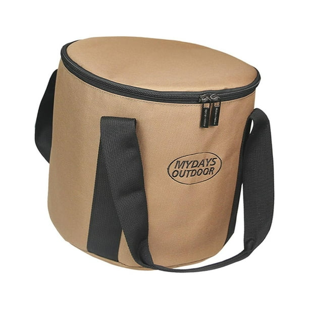 Bolsa de transporte de tela Oxford para utensilios de cocina y artículos diversos para acampar con asas, versátil y suave. S