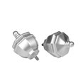 thumbnail image 1 of Utopia Alley D68N 86-120 in. Tringle à Rideau avec Finial Urne Décoratif - Nickel, 1 of 1