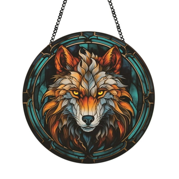 Dadiaei Colorful Flower Suncatchers, Stained Acrylic Window Hangings, Glass Panel Sun Catchers for Home, Garden, Christmas, Party, Wedding Decorations, Pretty Gifts for Any Occasion