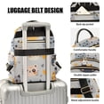 thumbnail image 3 of FORMRS Mini Backpack Purse for Women Travel Daypack Casual Shoulder Bag, Cute Cartoon Cat, 3 of 7