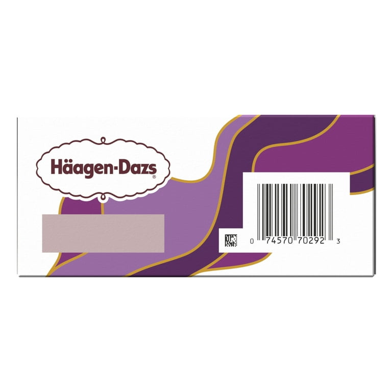 Haagen-Dazs Triple Chocolate Fudge Belgian Waffle Ice Cream Cone