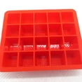 thumbnail image 3 of Moldes de bandeja de cubitos de hielo de fácil liberación apilables reutilizables flexibles de silicona de grado alimenticio de 20 cavidades sidaley JJ14379-03, 3 of 3