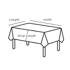 Ray Star Vinyl Party Tablecloths 52x70 Spring Tablecloth Plastic Picnic Outdoor and Camping Waterproof Oilcloth Table Cover for Rectangle Tables