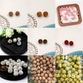 thumbnail image 6 of 100pcs Colorful Rhinestones Beads 10mm Round Disco Ball Clay Bead for Personalized Crafts Jewelry Making Findings, 6 of 21