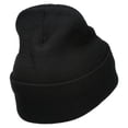 thumbnail image 3 of Coffee Cup Embroidered Long Beanie - Black OSFM, 3 of 5