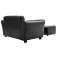 Kids Sofa Upholstered Lounge Children Couch Ottoman w/ Armrest