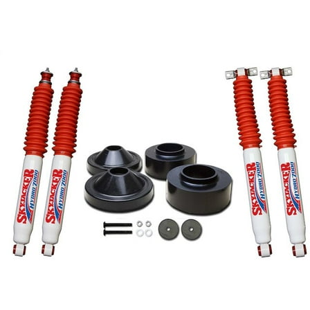 Front Air Lift Leveling Kit - Compatible with 2007 - 2017 Jeep Wrangler 2008 2009 2010 2011 2012 2013 2014 2015 2016