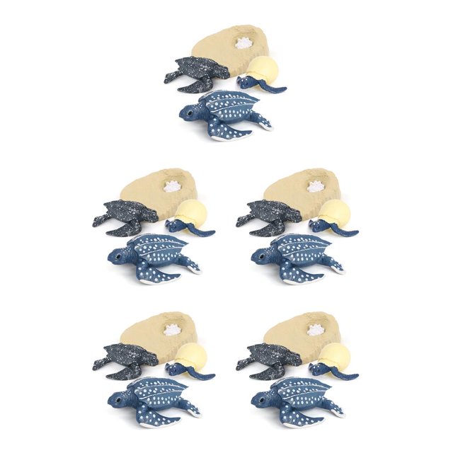 Vogacara Juguete de simulación de crecimiento de animales, juguetes educativos para enseñanza temprana, figuras en miniatura para niños de jardín de Type2 NO2 Vogacara CBP214699