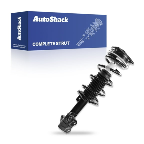 AutoShack Front Complete Strut & Coil Spring Assembly - Driver Side for Nissan, Versa 2007-2012, FWD L4 1.6L 1.8L