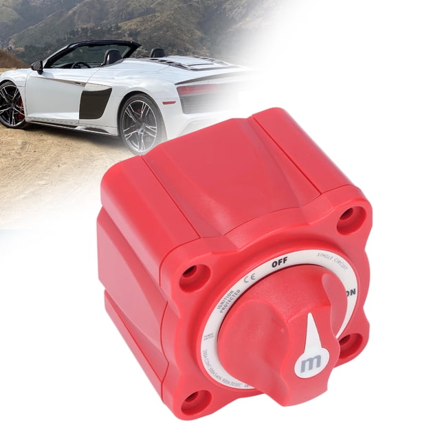 Interencia de Batería/apaguado, 2 M10 Asolador de Batería 300A Asolador de Batería Cobre Rojo para El Remolque del Camión del AutomÓVil RV