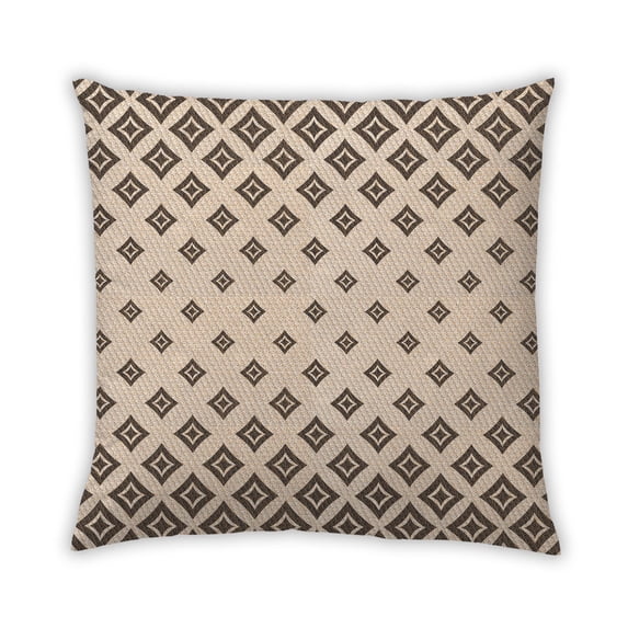Ahgly Company Outdoor Square Contemporary Throw Pillow, 18 inch by 18 inch