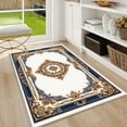 thumbnail image 6 of 6'x9' small carpet rug pad for carpet abstract area rug area rug bedroom kitchen area rug, 6 of 10