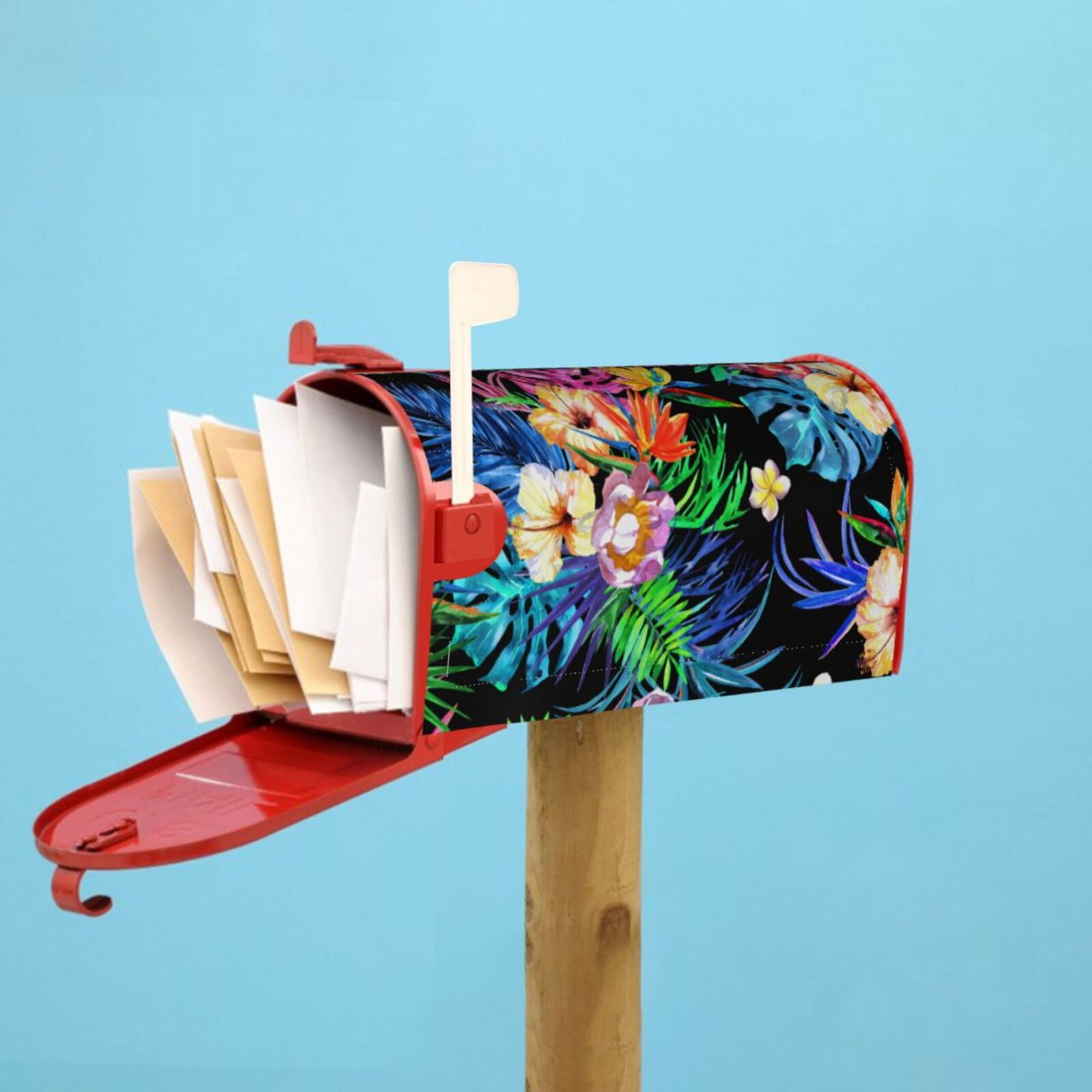 Kdxio Magnetic Mailbox Cover 21x18 in Mailbox Cover Outdoor Decoration Holiday Mailbox Covers for Home Garden Yard-21x18 in