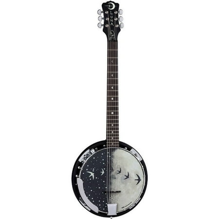 Luna Moonbird Banjo 6-String with Pickup