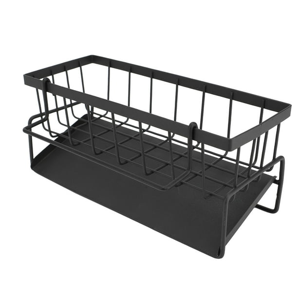 Soporte de Esponja para Fregadero de Cocina, dispensador de Jabón para el para Fregadero de Encimera, dispensador de Jabón para esponjas y depuradores