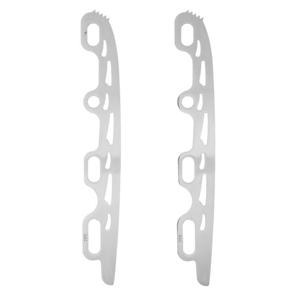 LOLIPPYY 1Pair Interchangeable Stainless Steel Ice Skate Blades for Hockey and Figure Skating Shoes